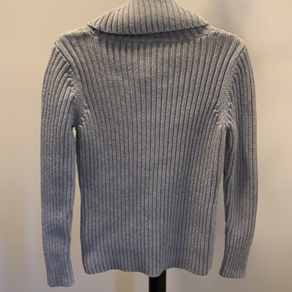 ๐ฅ2/$8.50 Talbots Grey Sequined Sweater - Picture 2 of 5